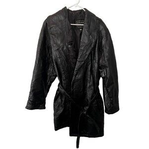 Maxam Brand Vintage Genuine leather top grain lambskin italian mosaic design jac